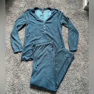 Eddie Bauer pajama Pajamas Set sleepwear lounge PJ’s pjs LS Top Pants top Bottom